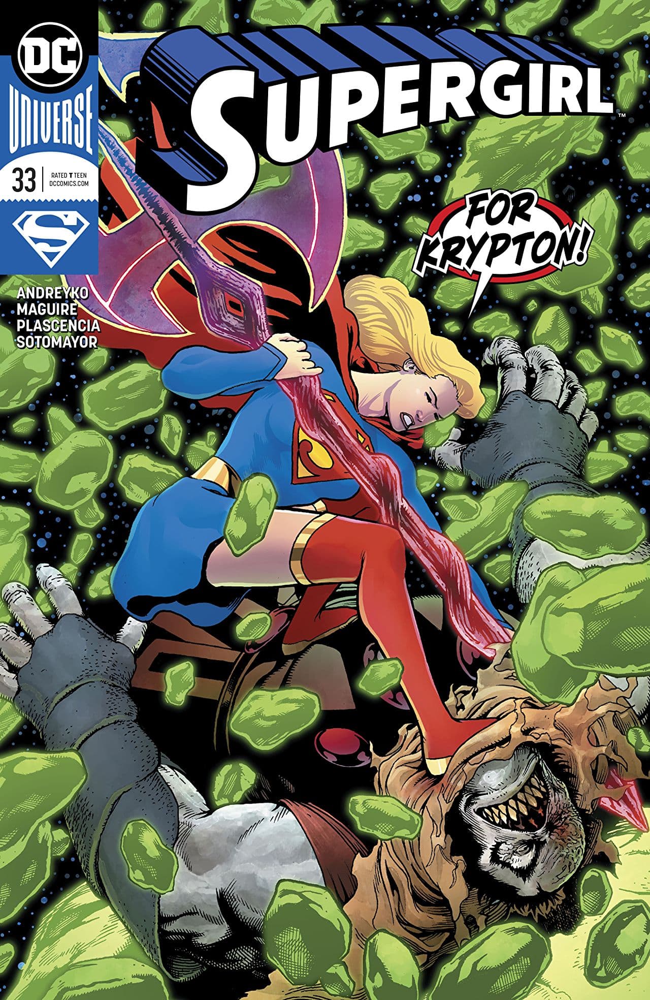 Supergirl #33 cover