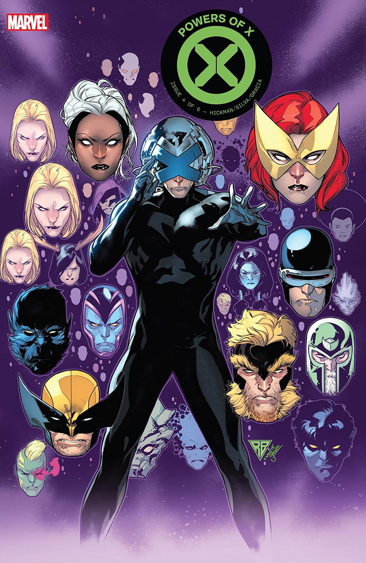 Powers of X #4 cover