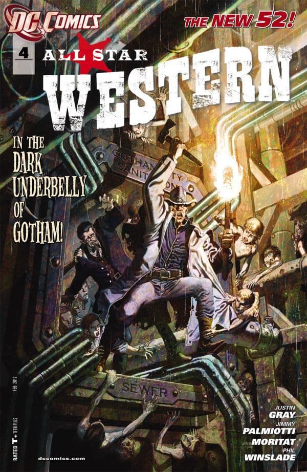 All Star Western #4 cover
