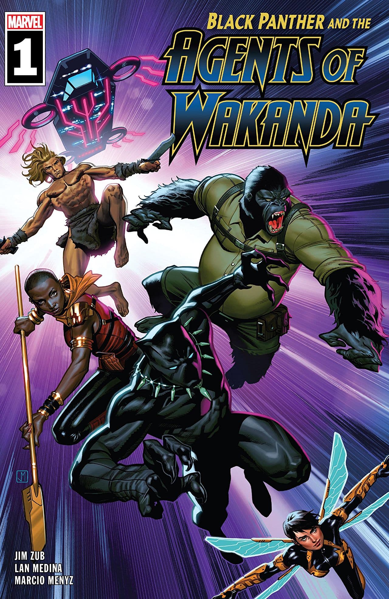 Black Panther and the Agents of Wakanda cover — © Marvel Comics