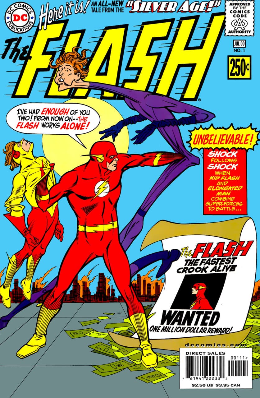 Silver Age: Flash #1 cover