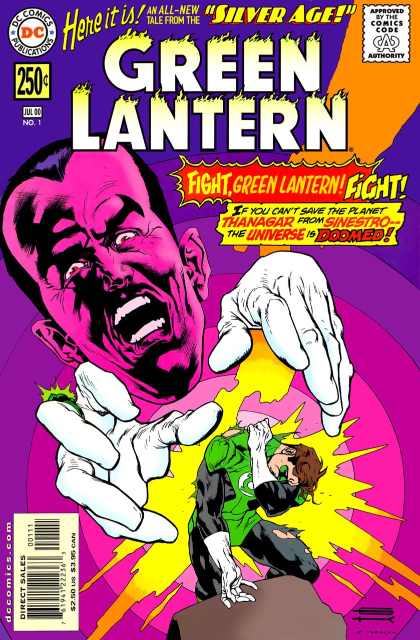 Silver Age: Green Lantern #1 cover