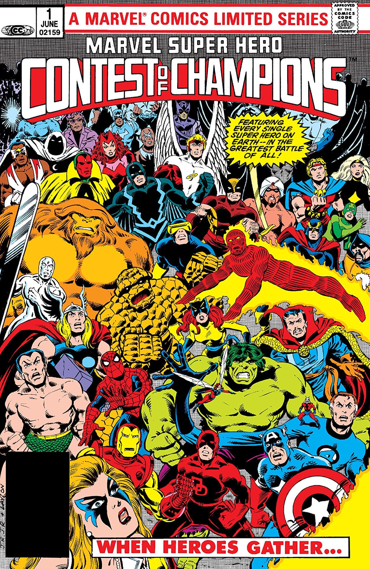 Marvel Super Hero Contest of Champions #1 cover