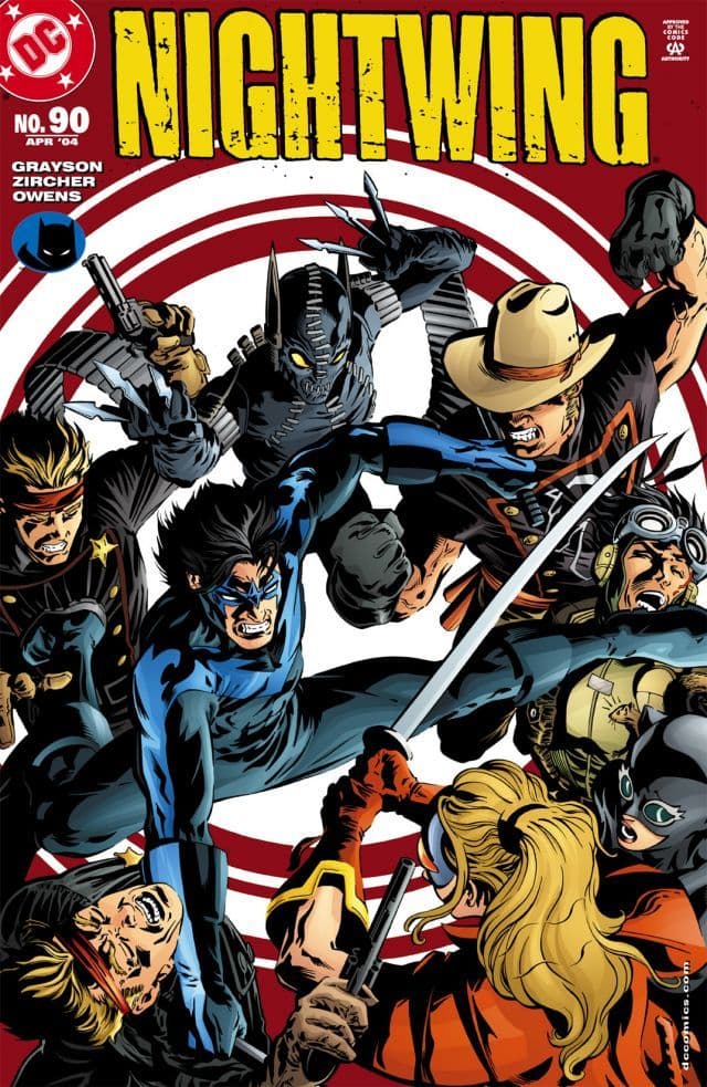 Nightwing #90 cover