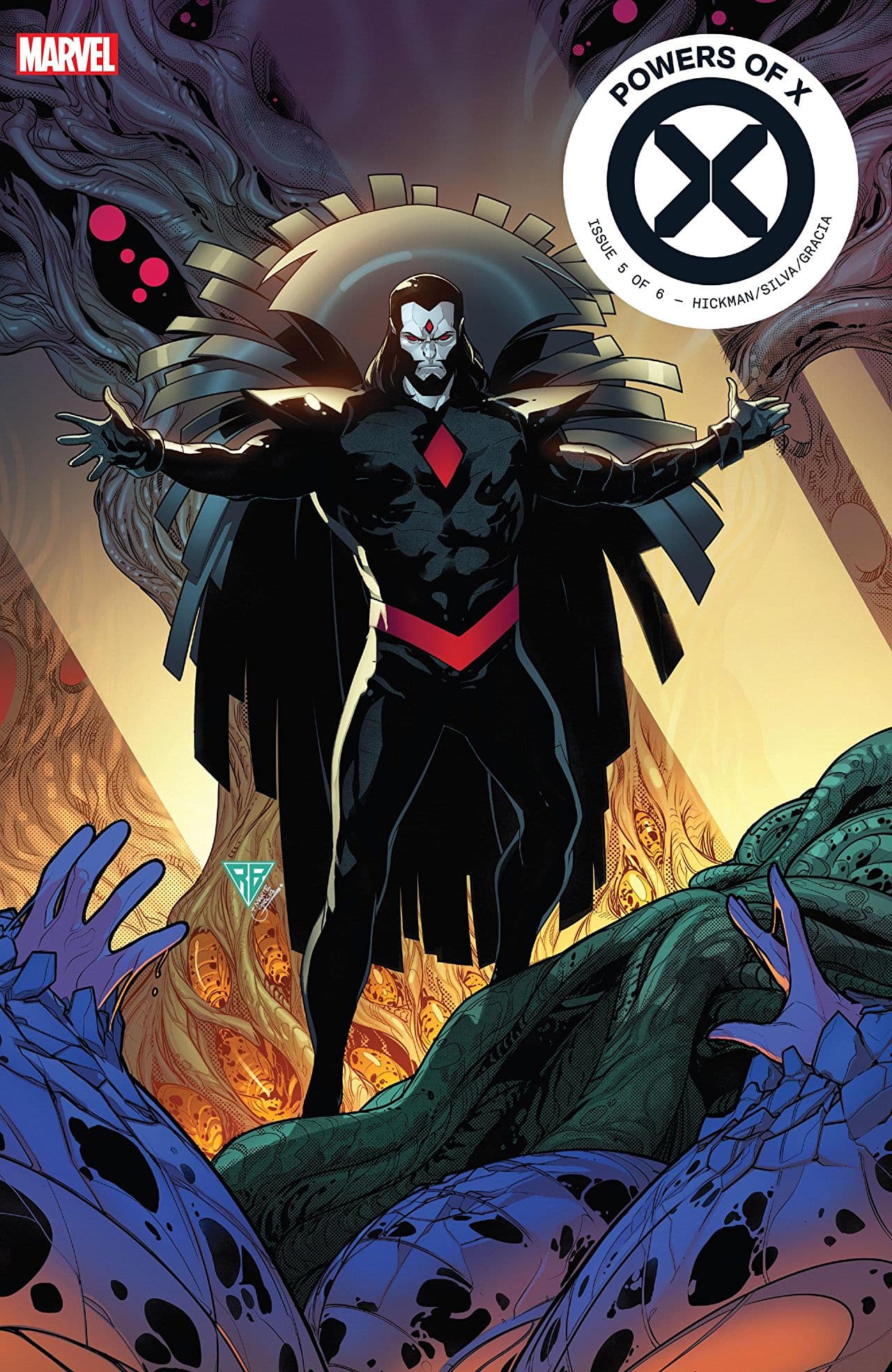 Powers of X #5 cover