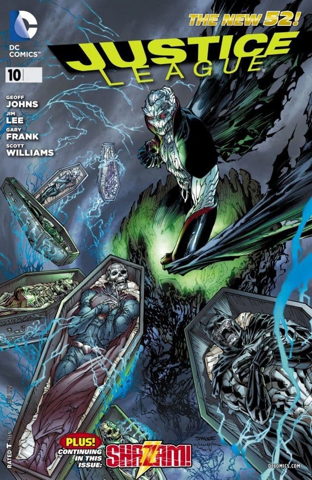 Justice League #10 cover