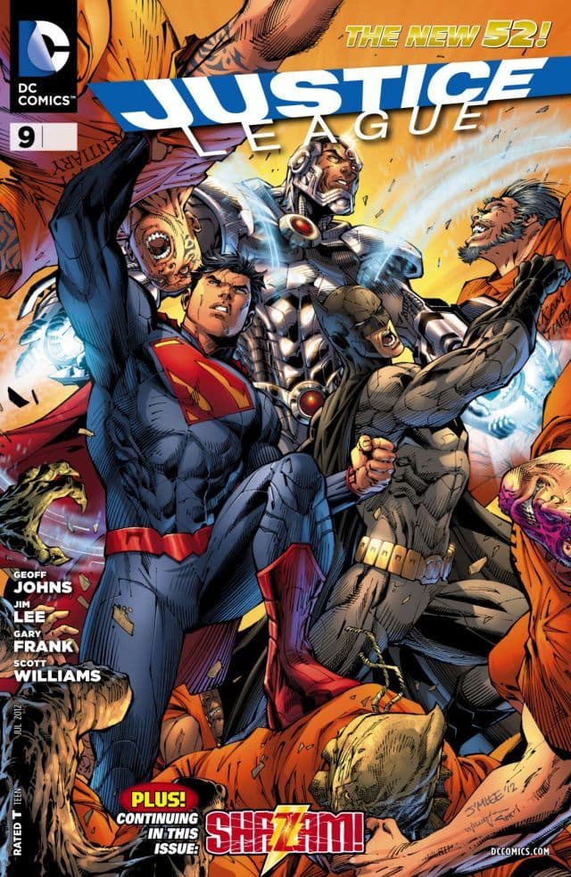 Justice League #9 cover