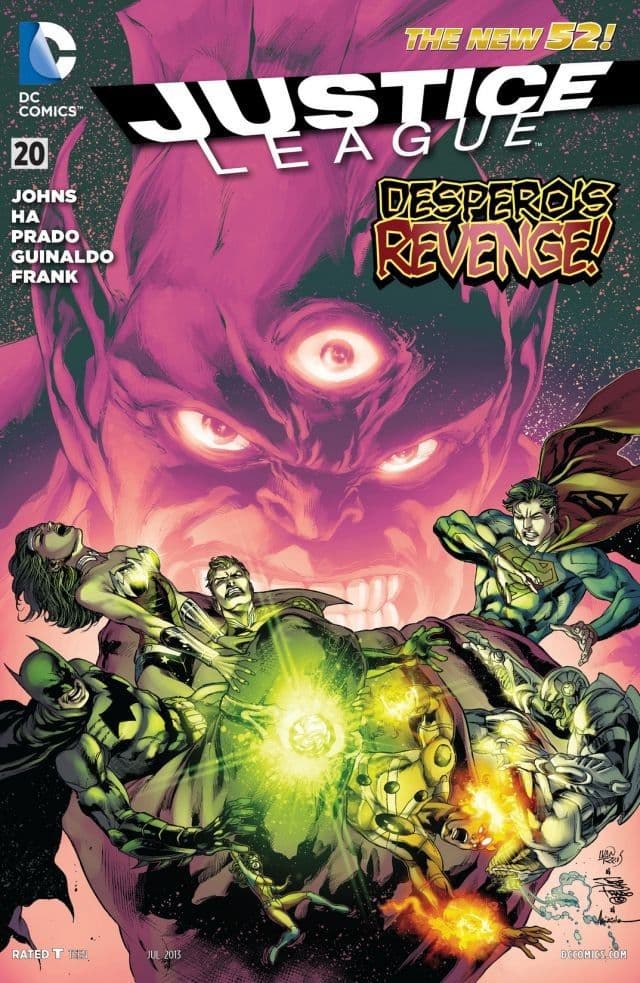 Justice League #20 cover