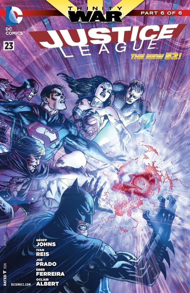 Justice League #23 cover