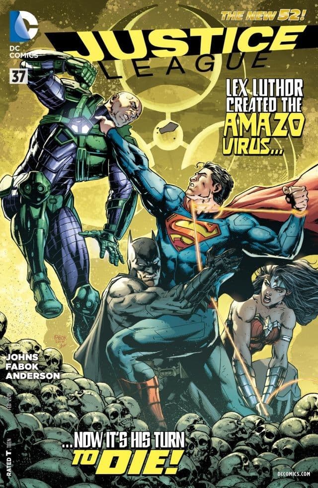 Justice League #37 cover