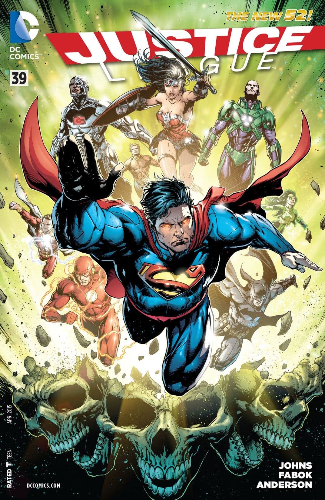 Justice League #39 cover