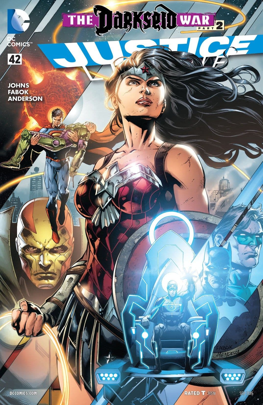 Justice League #42 cover