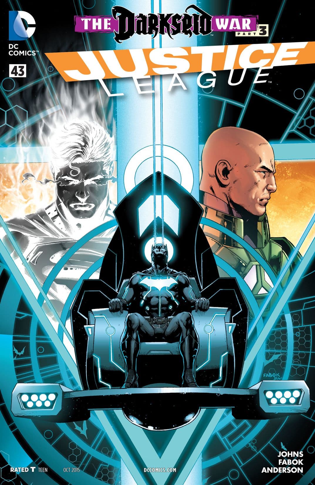 Justice League #43 cover