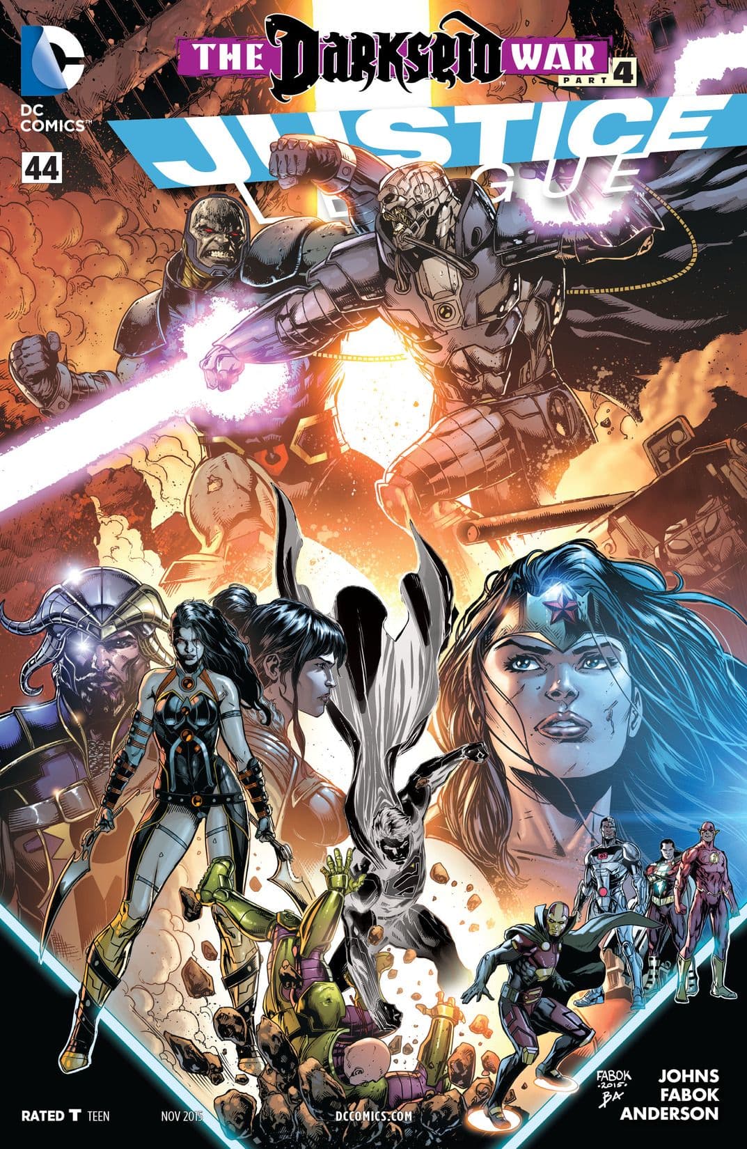 Justice League #44 cover