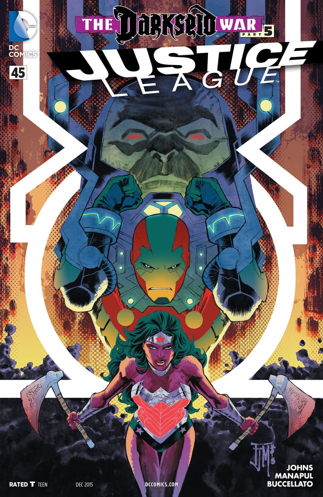 Justice League #45 cover
