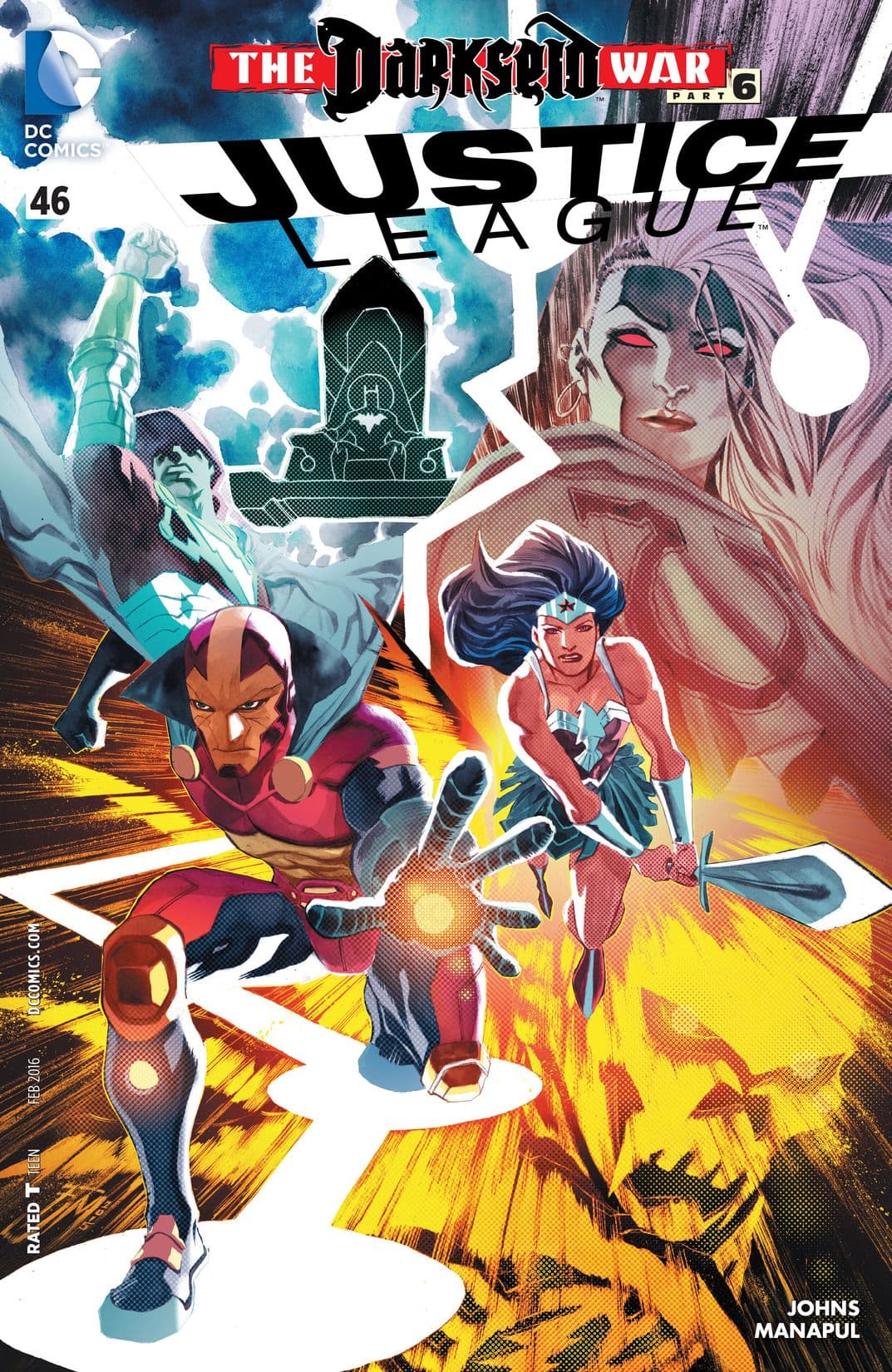 Justice League #46 cover