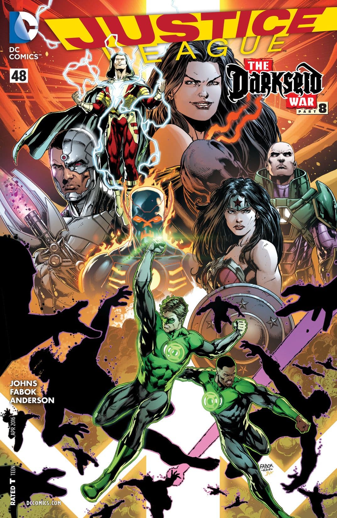 Justice League #48 cover