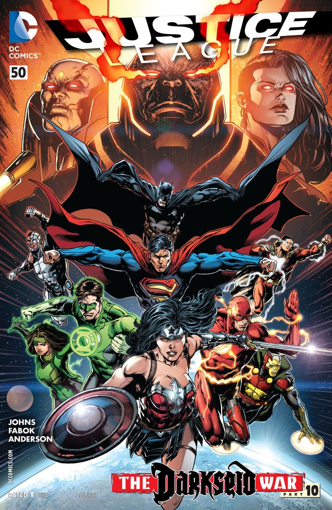 Justice League #50 cover