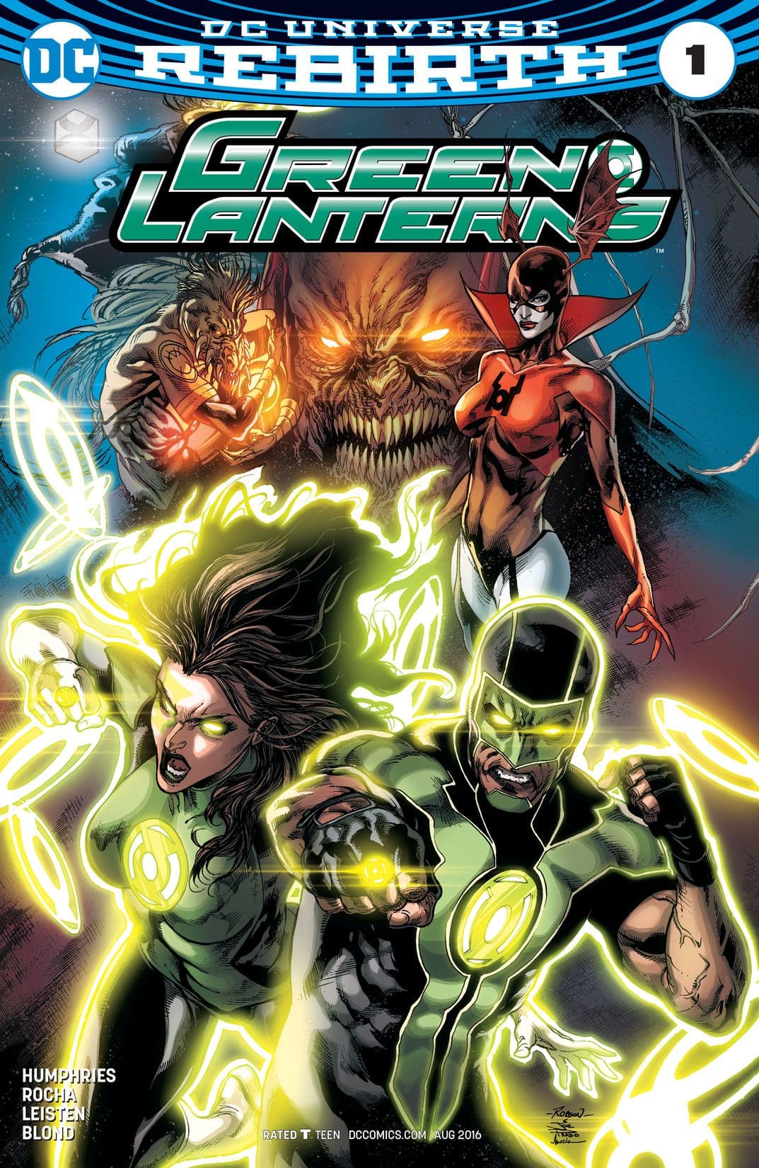 Green Lanterns #1 cover