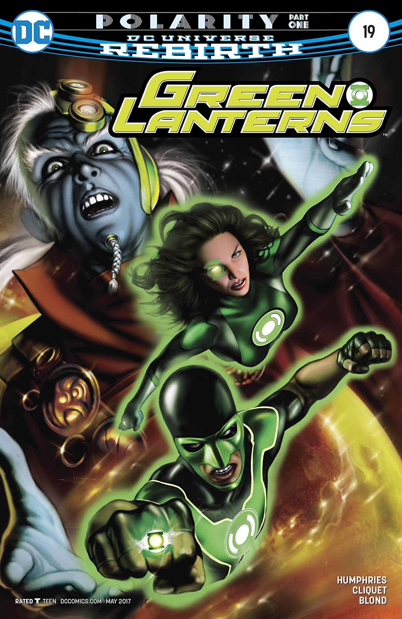 Green Lanterns #19 cover