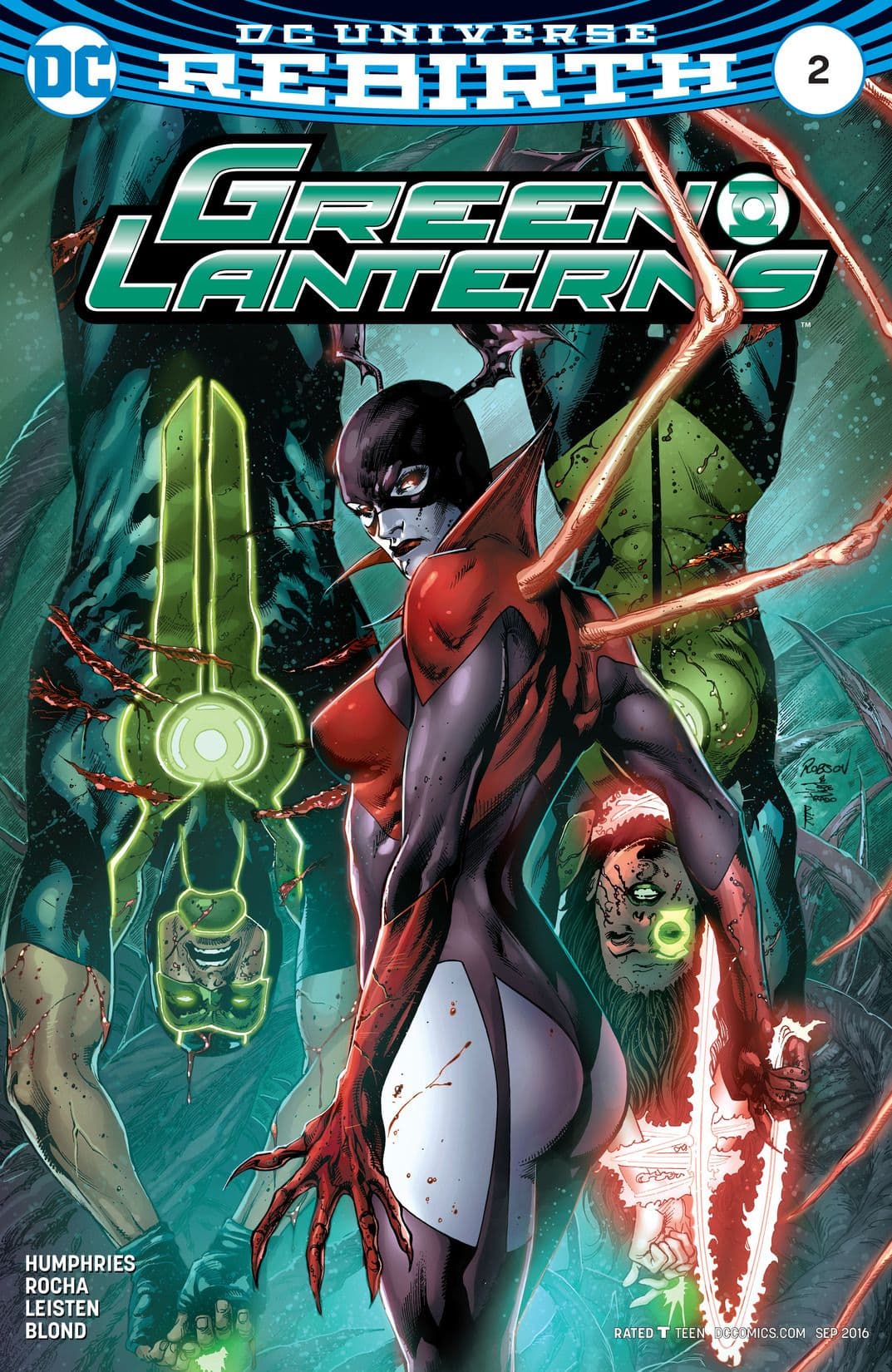 Green Lanterns #2 cover