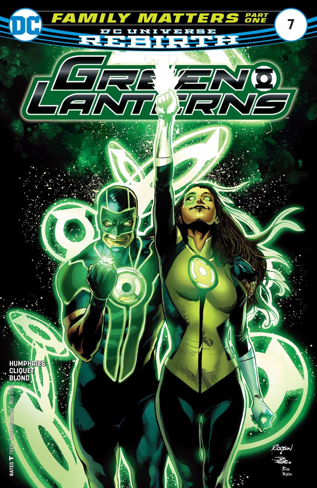 Green Lanterns #7 cover