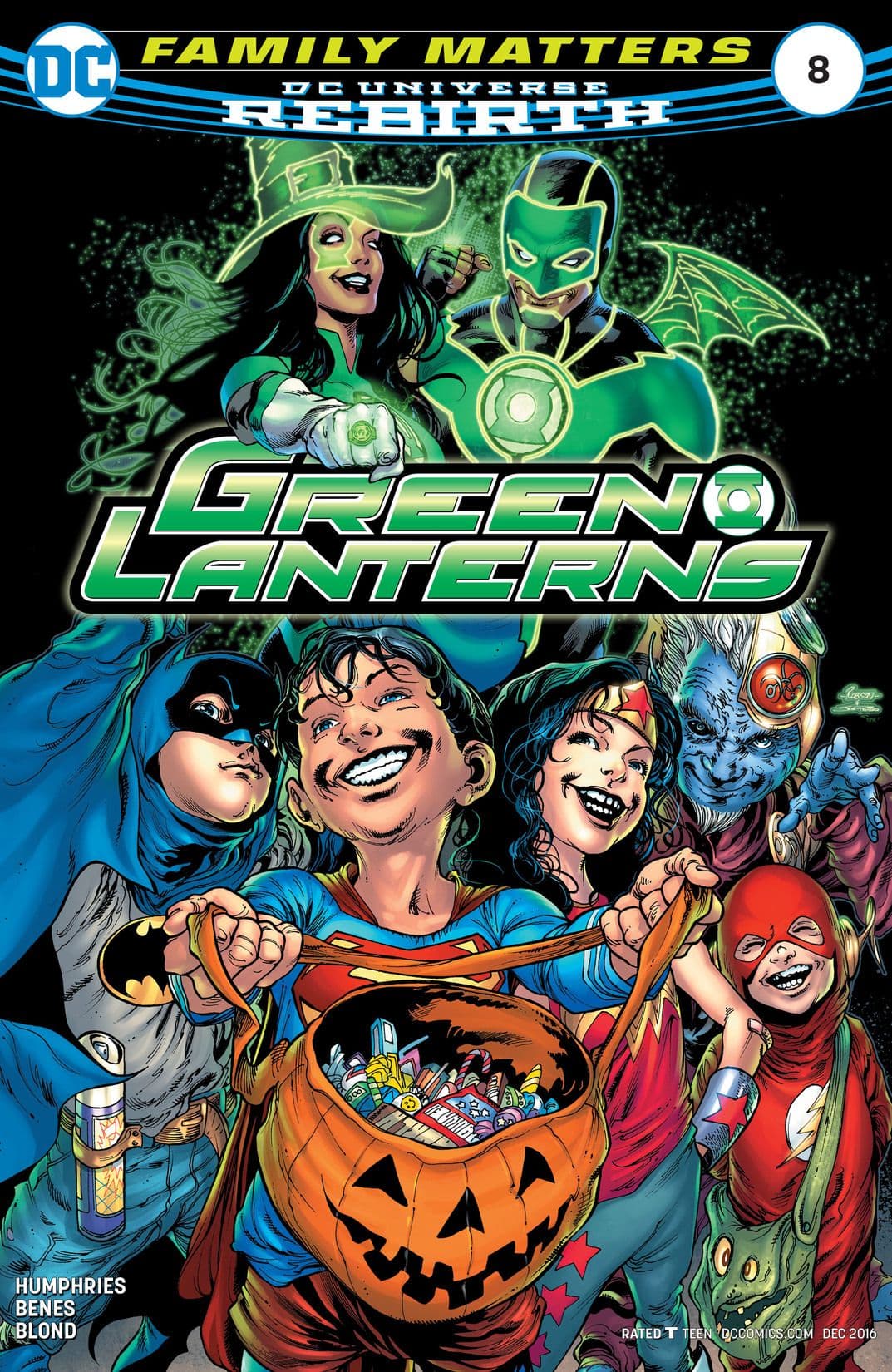 Green Lanterns #8 cover