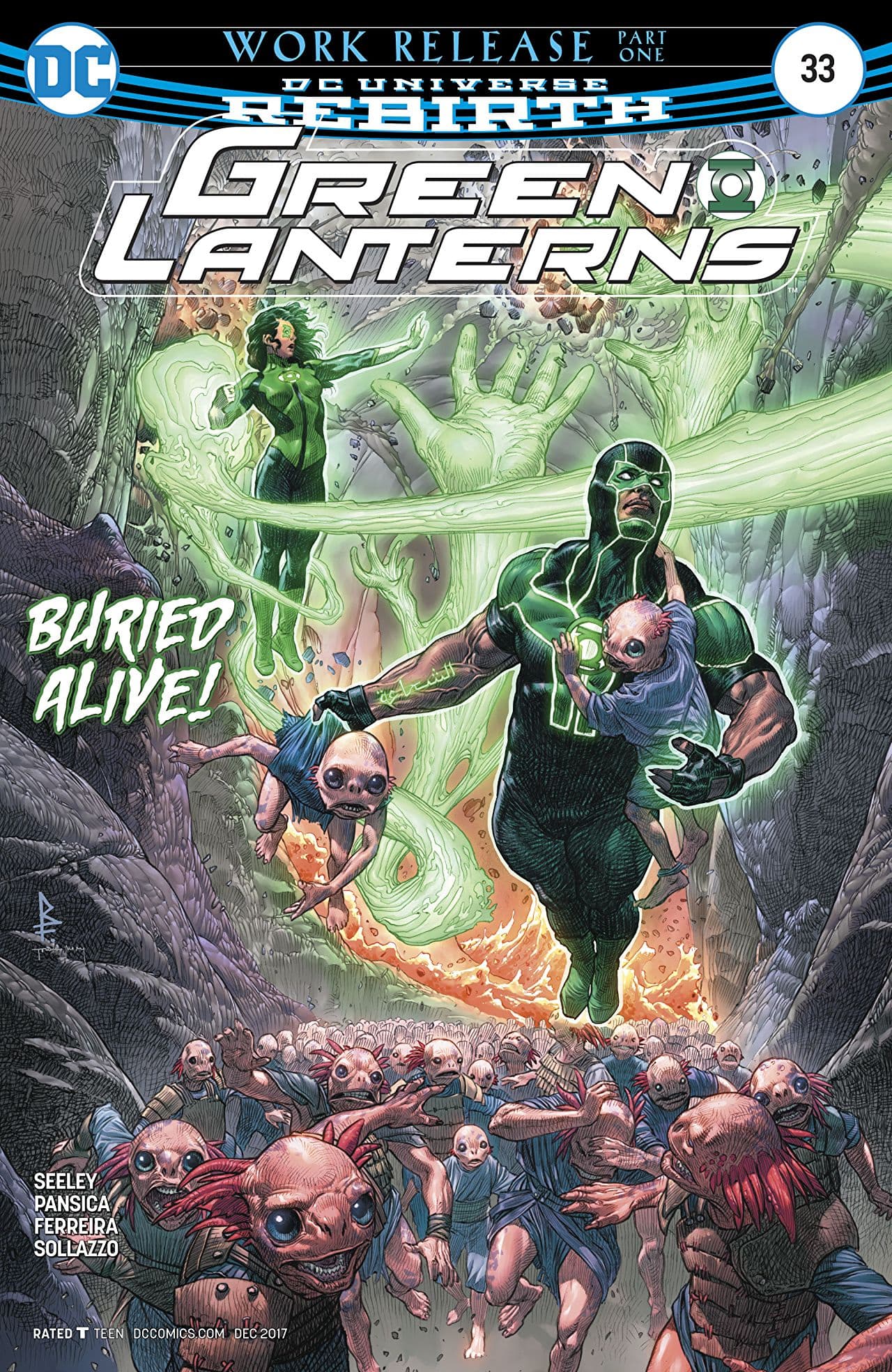 Green Lanterns #33 cover