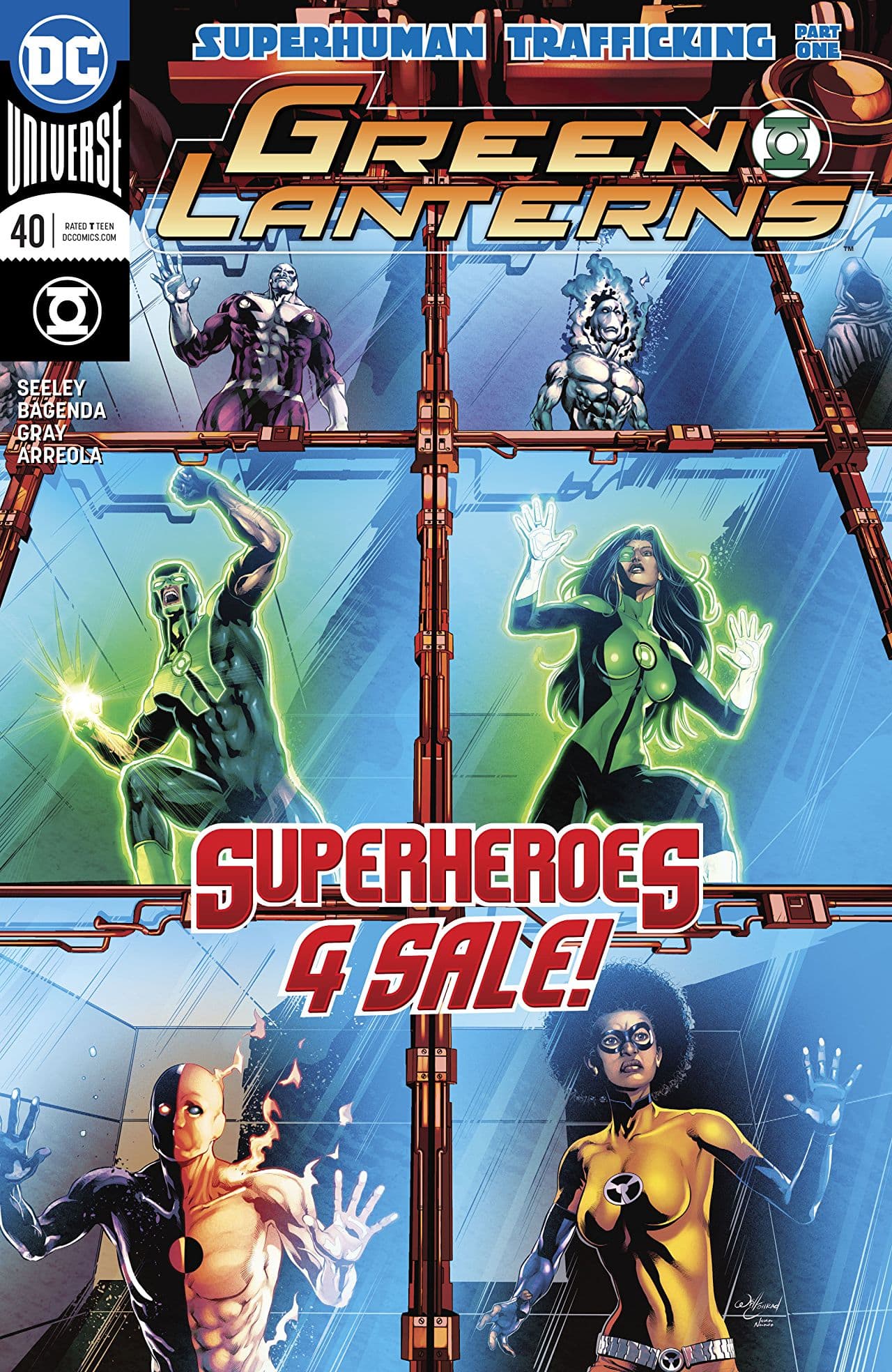 Green Lanterns #40 cover