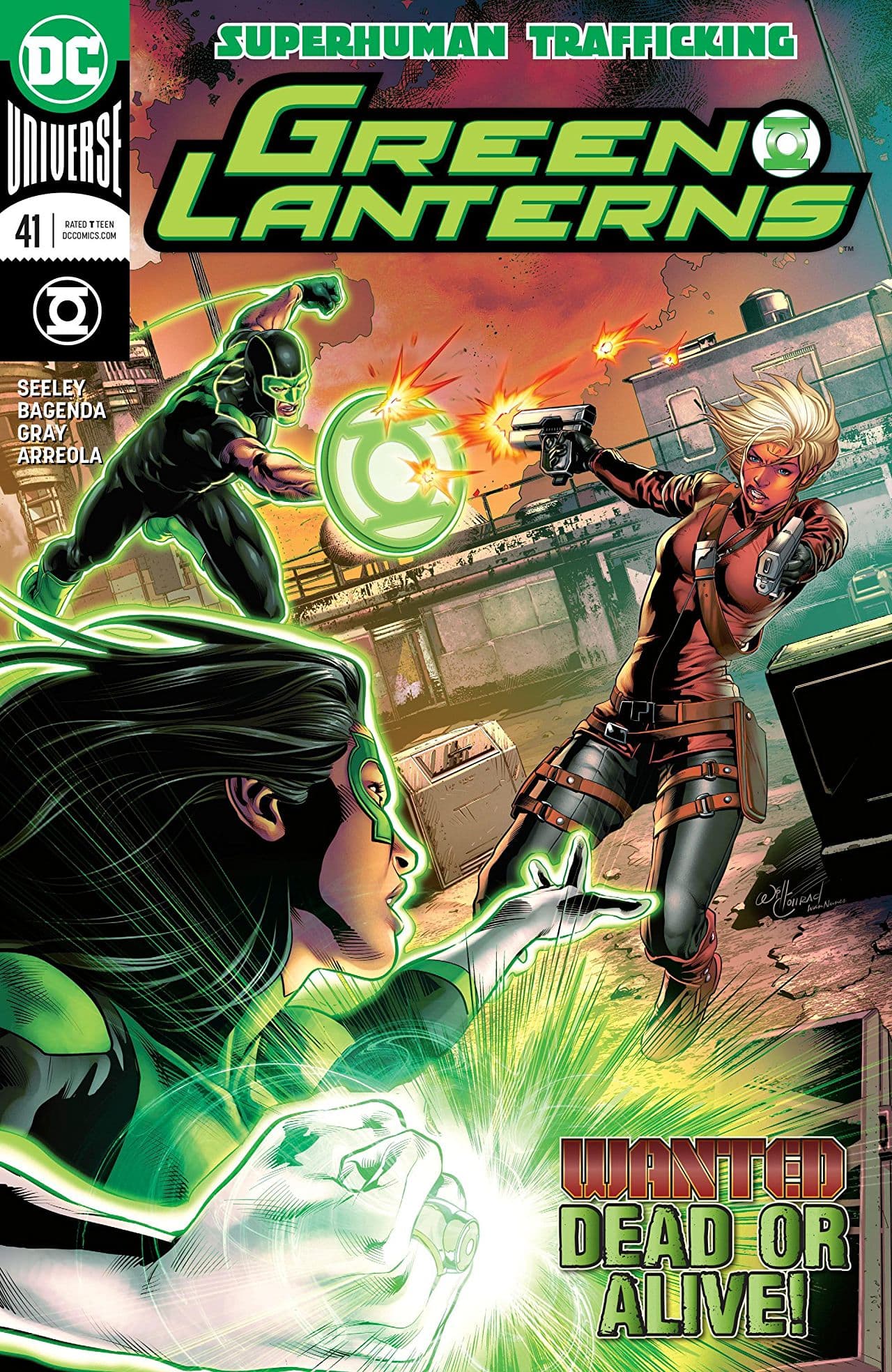 Green Lanterns #41 cover