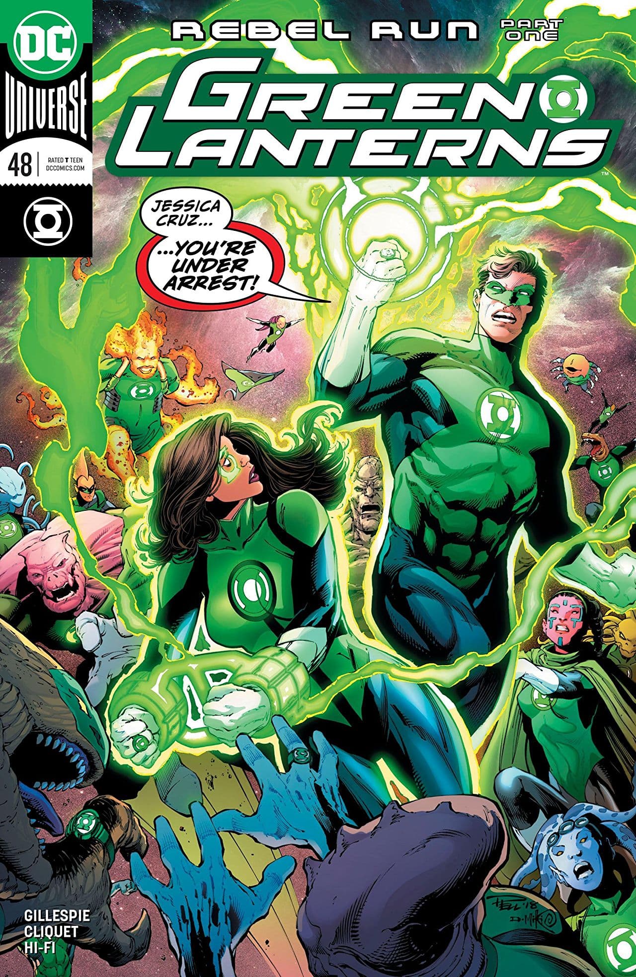 Green Lanterns #48 cover