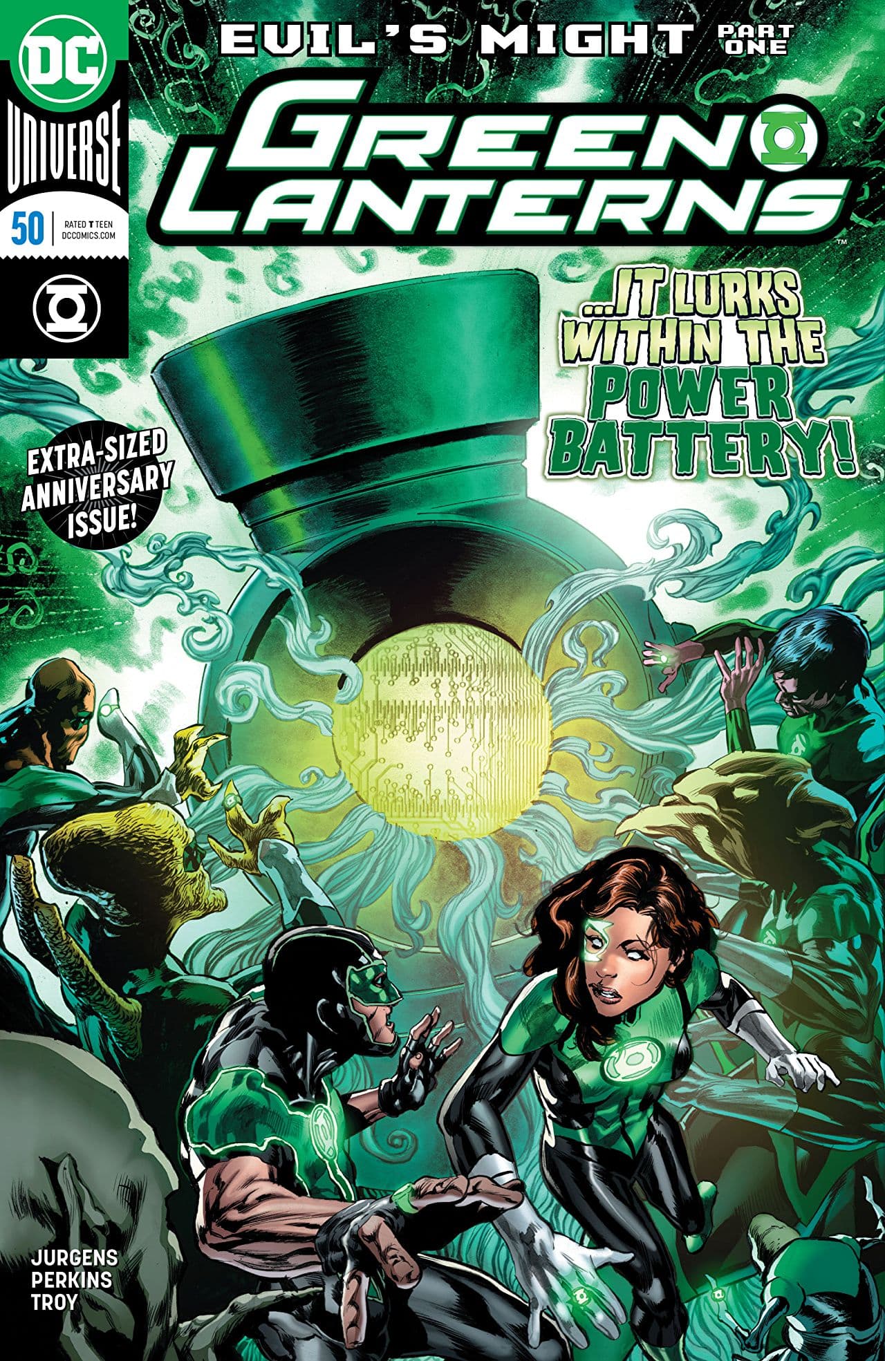 Green Lanterns #50 cover