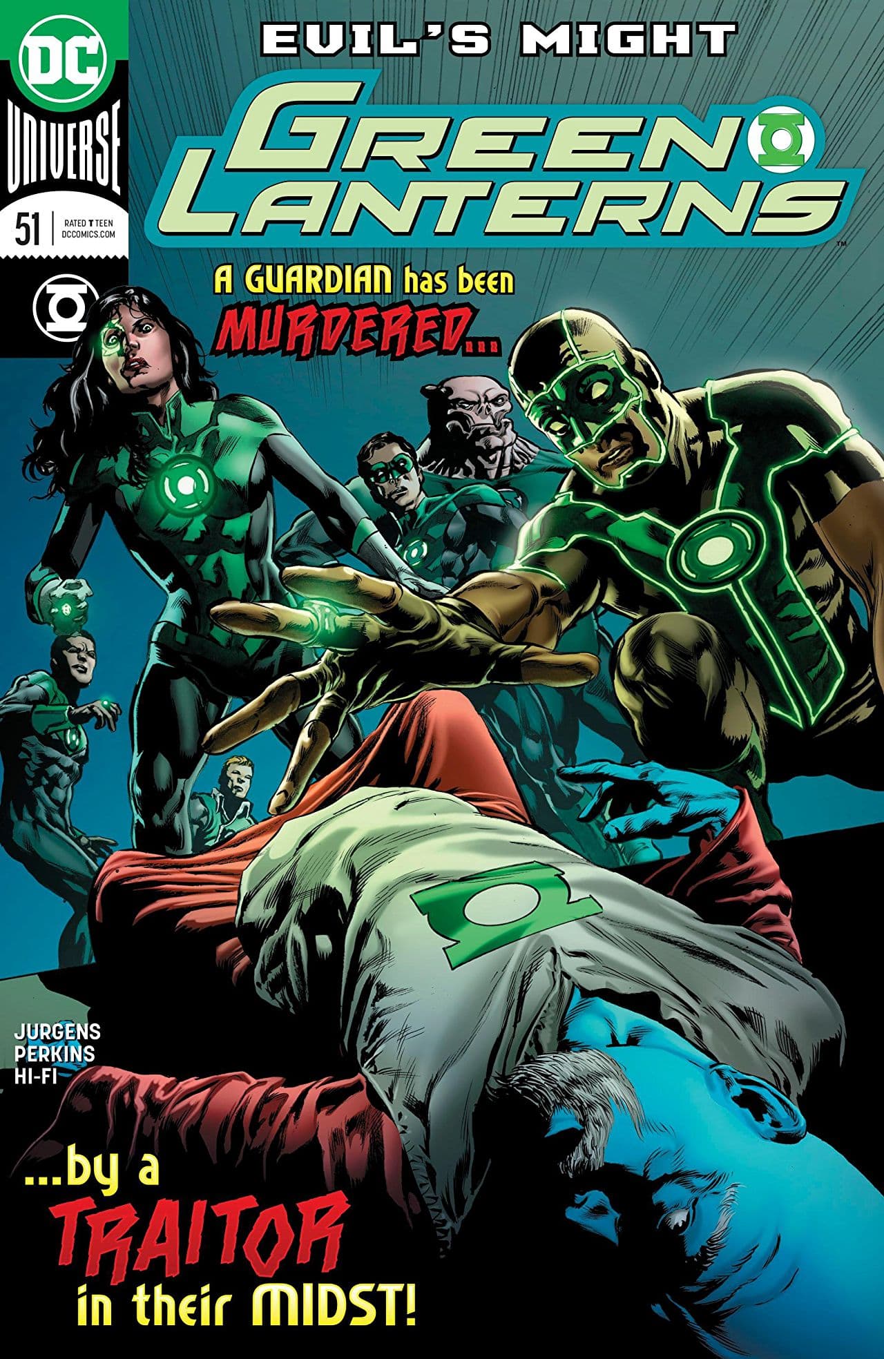 Green Lanterns #51 cover