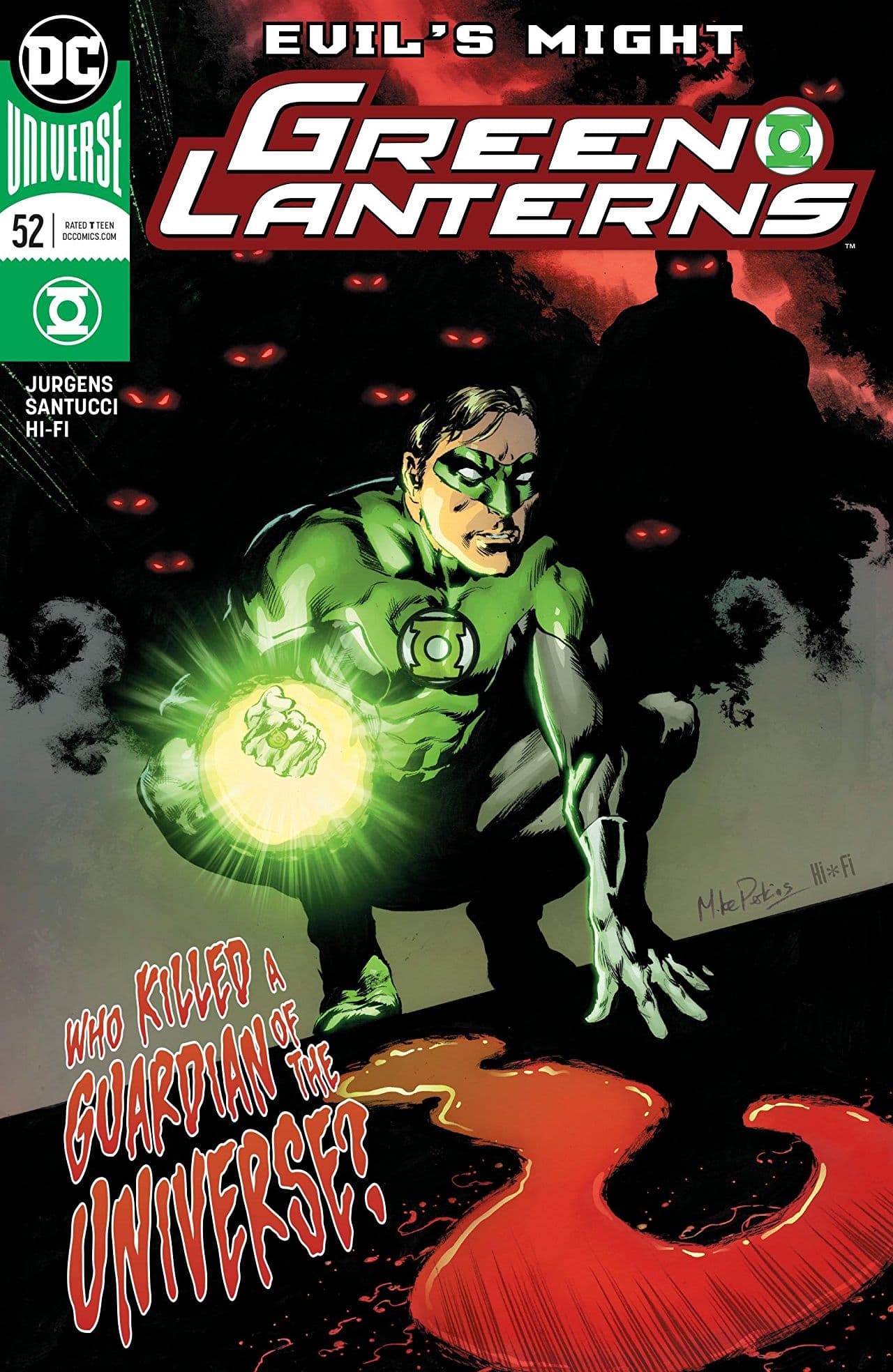 Green Lanterns #52 cover