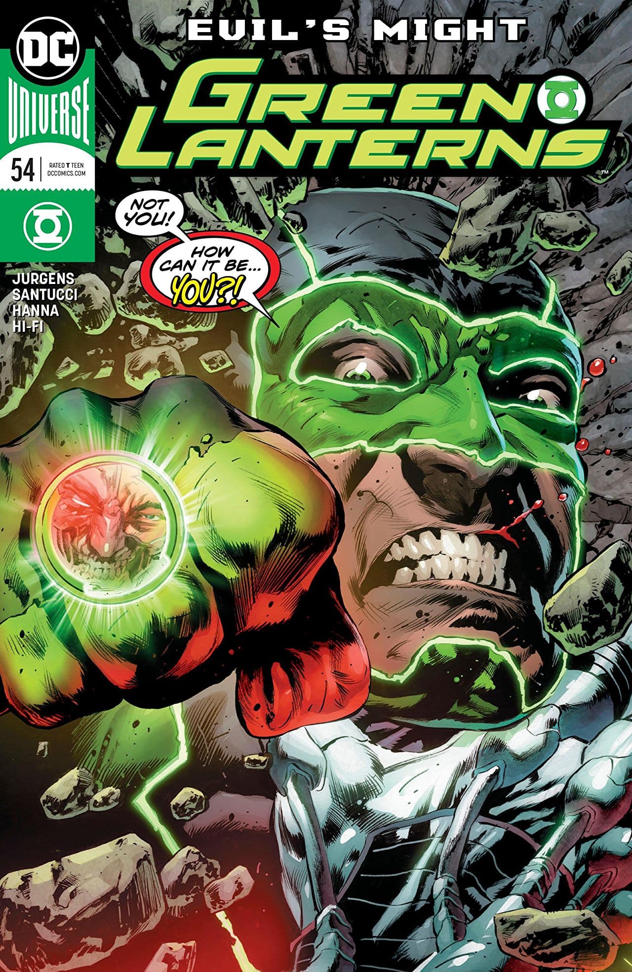 Green Lanterns #54 cover