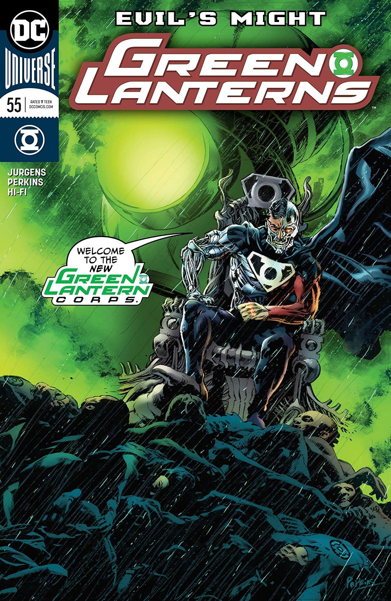 Green Lanterns #55 cover