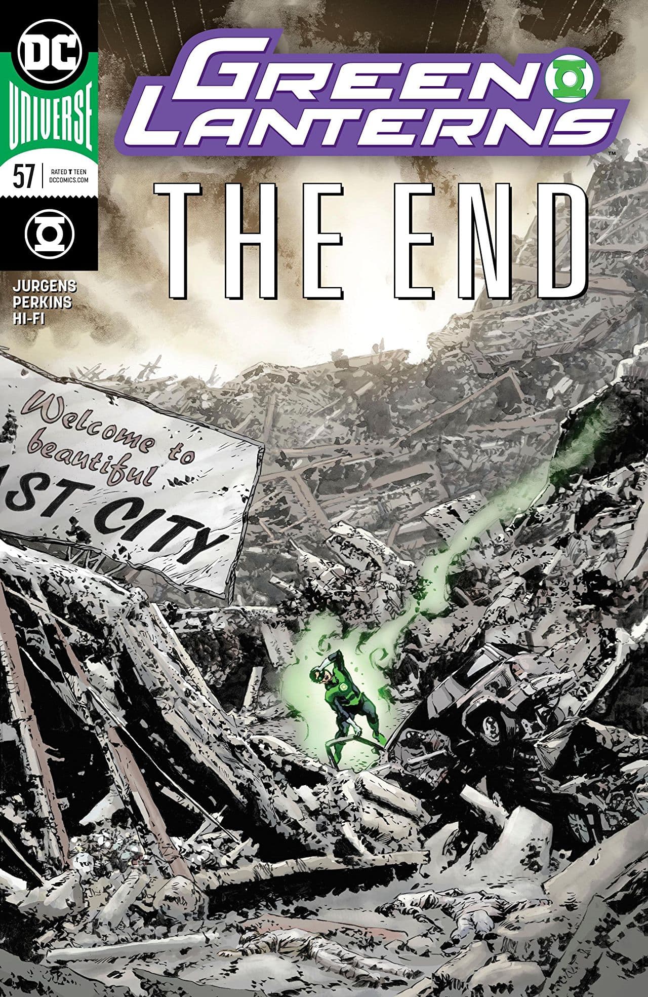 Green Lanterns #57 cover
