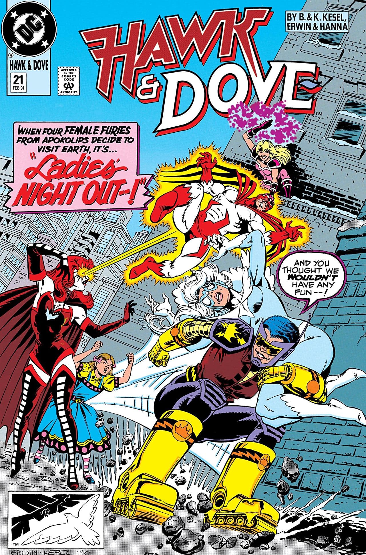 Hawk and Dove #21