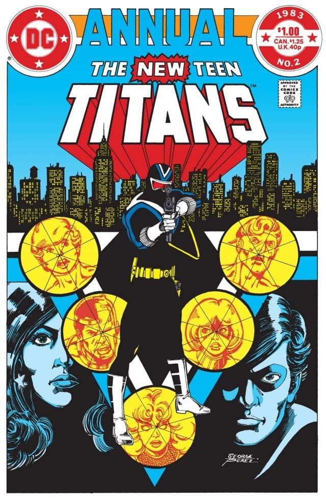 The New Teen Titans Annual #2 cover