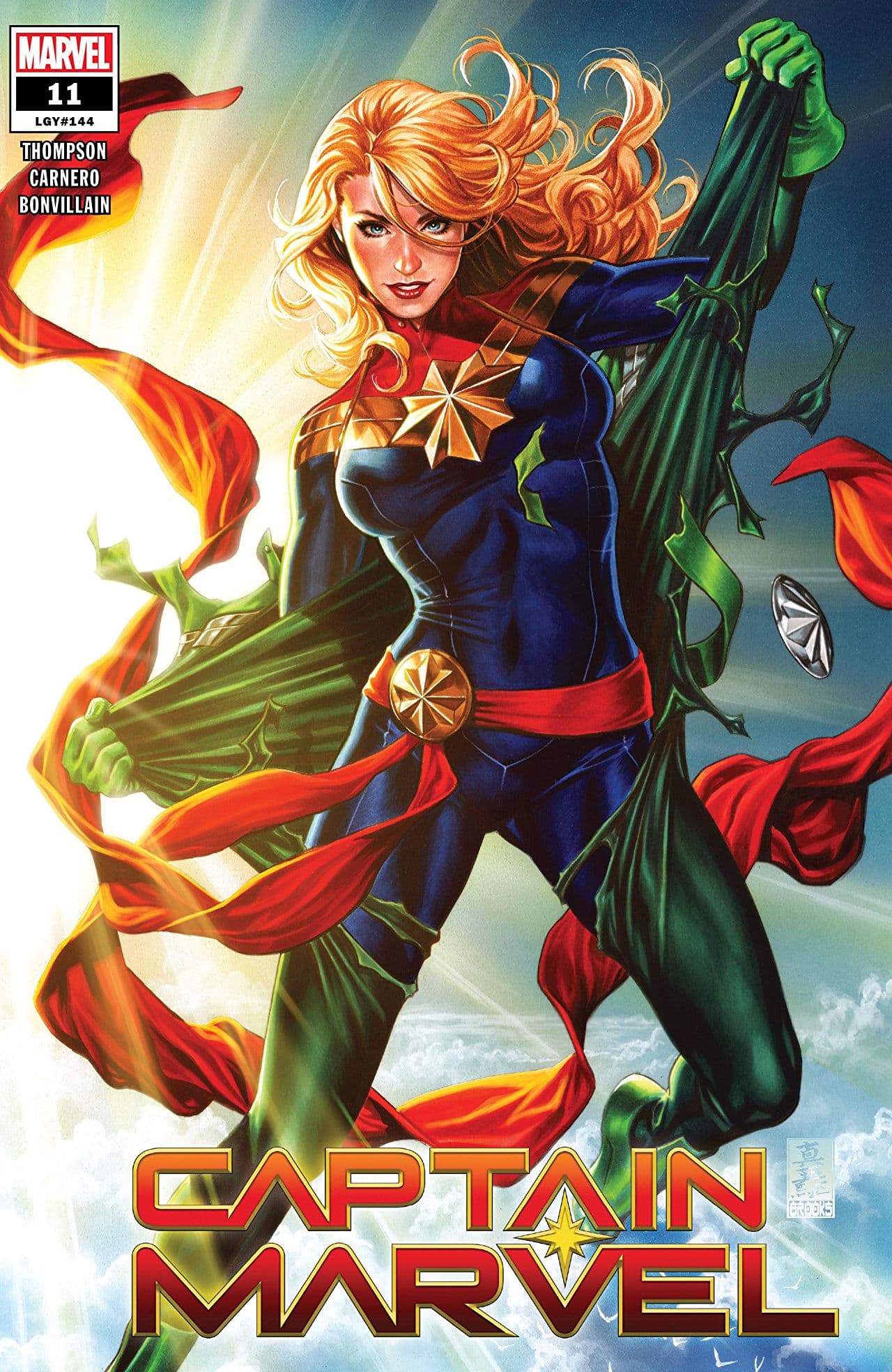 Captain Marvel #11 cover