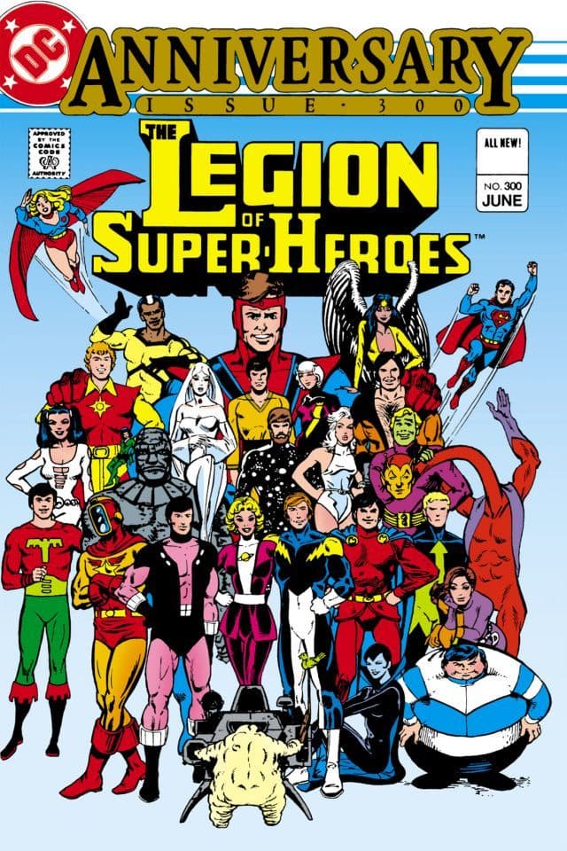 The Legion of Super-Heroes #300 cover
