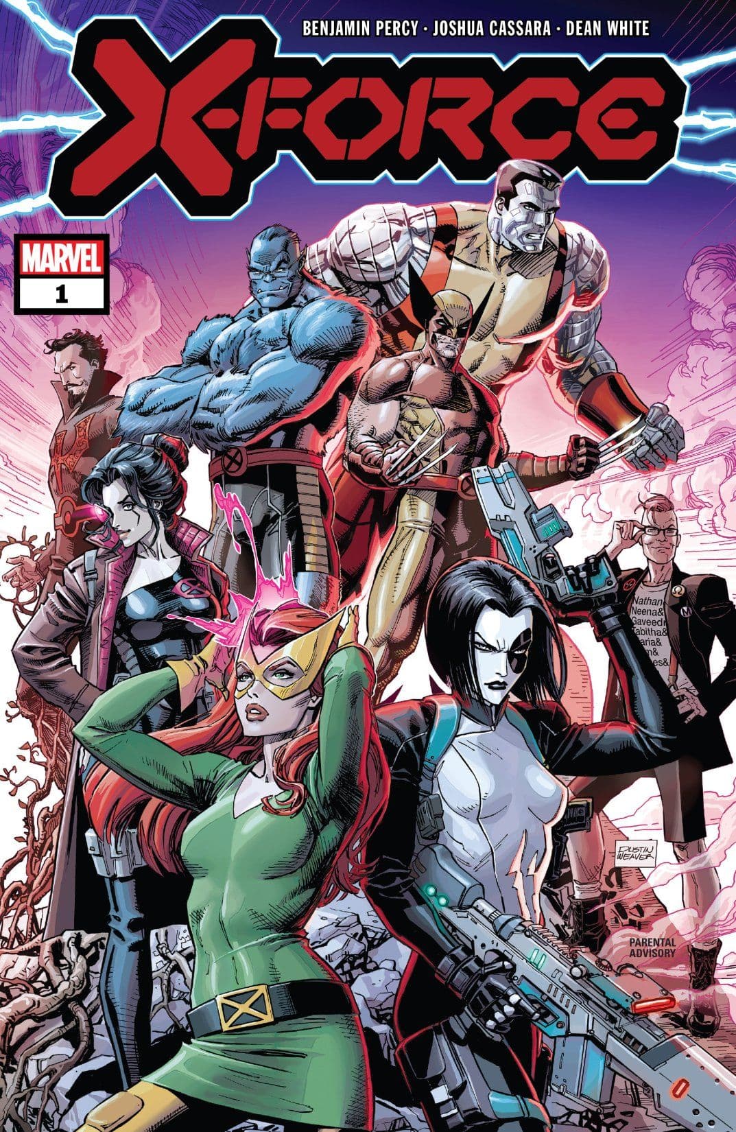 X-Force #1 cover