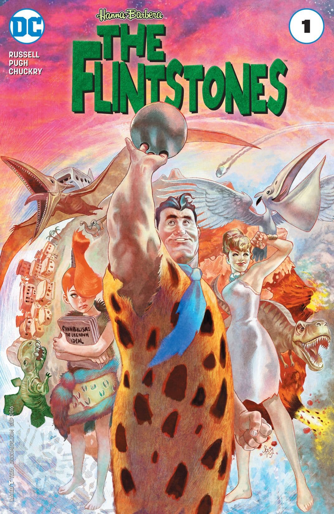 The Flintstones cover — © DC Comics
