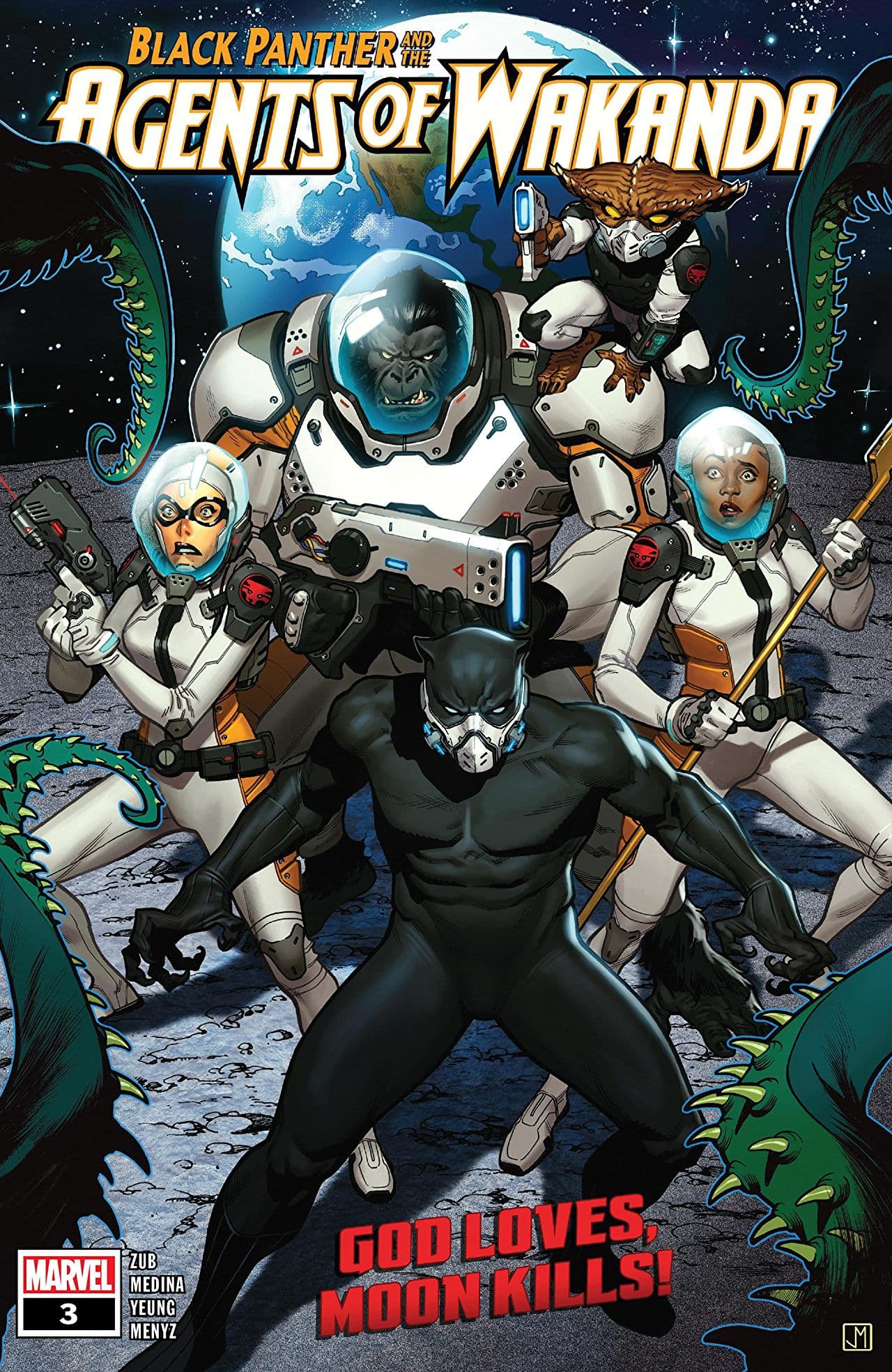 Black Panther and the Agents of Wakanda #3 cover