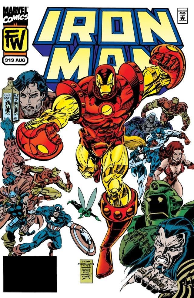 Iron Man #319 cover