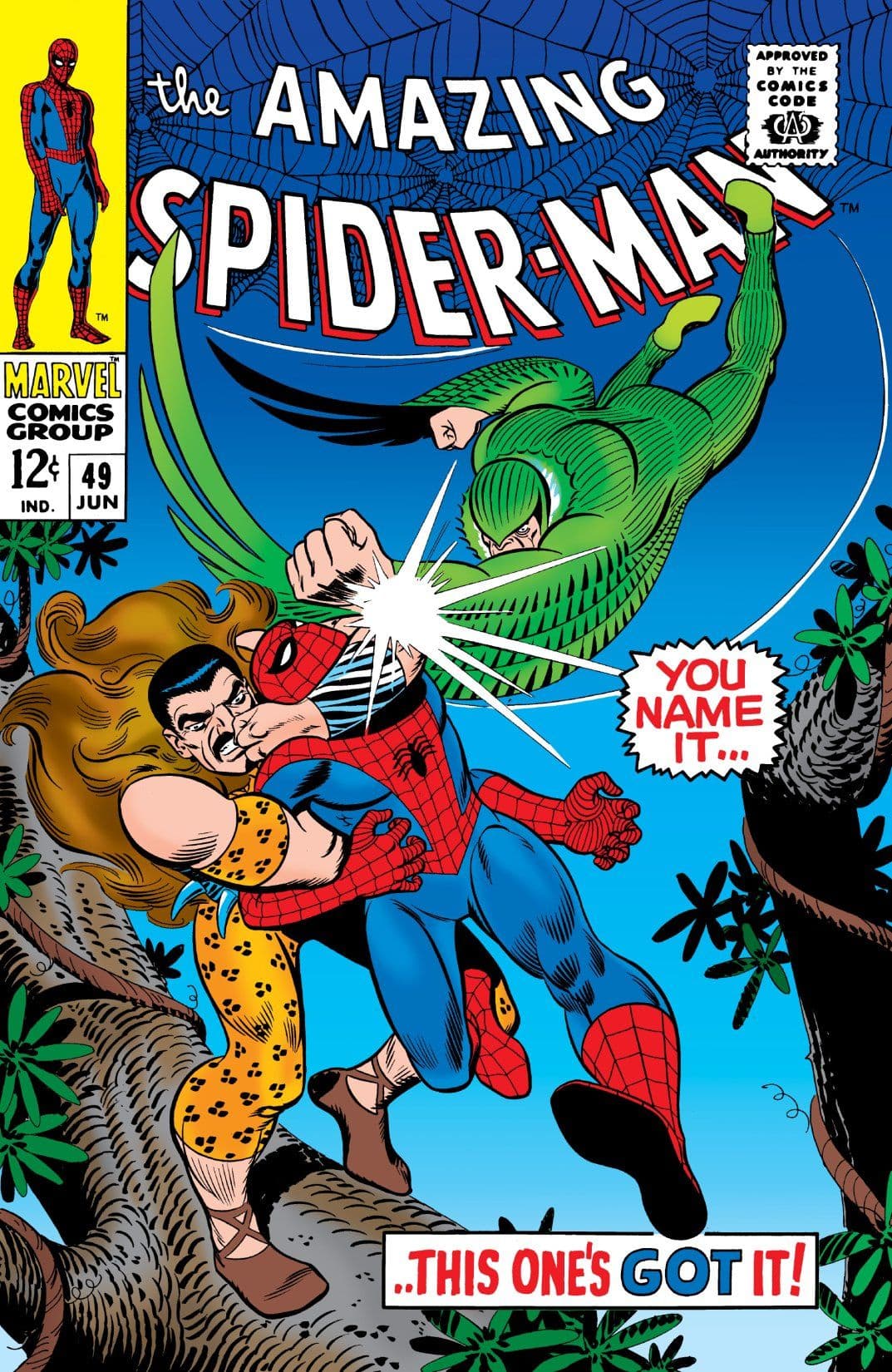 The Amazing Spider-Man #49 cover
