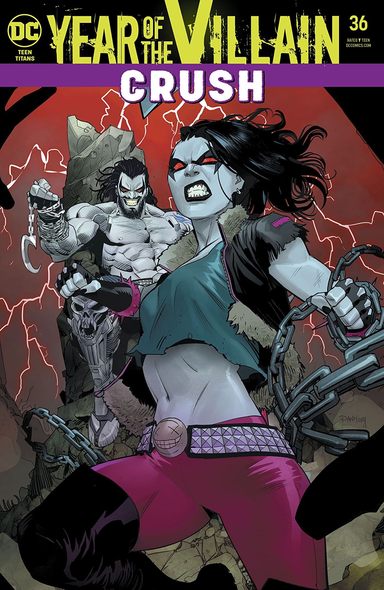 Teen Titans #36 cover