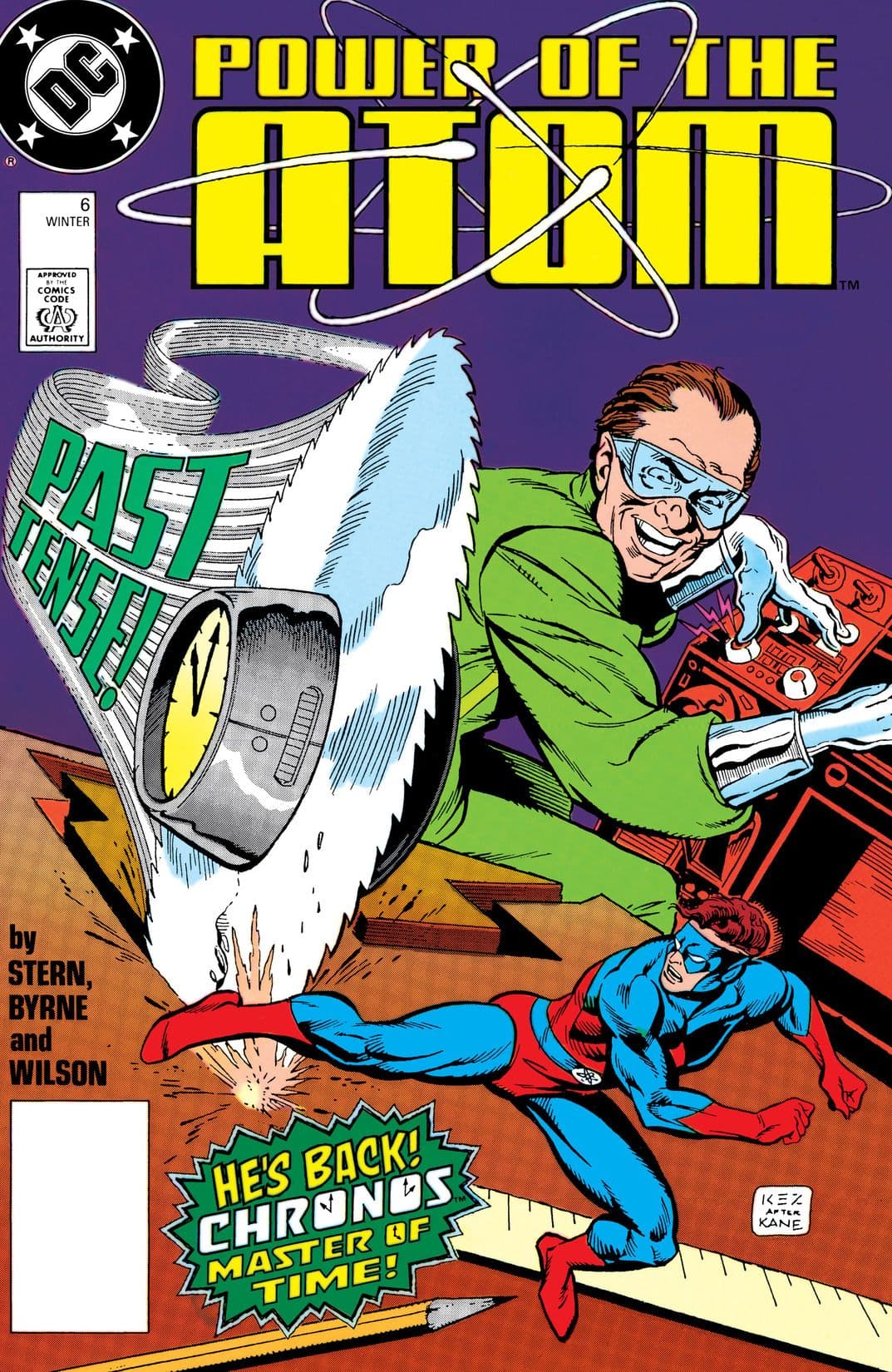 Power of the Atom #6 cover
