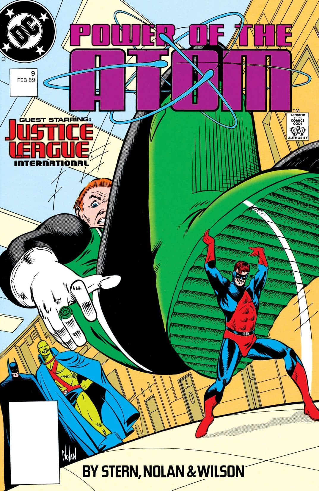 Power of the Atom #9 cover