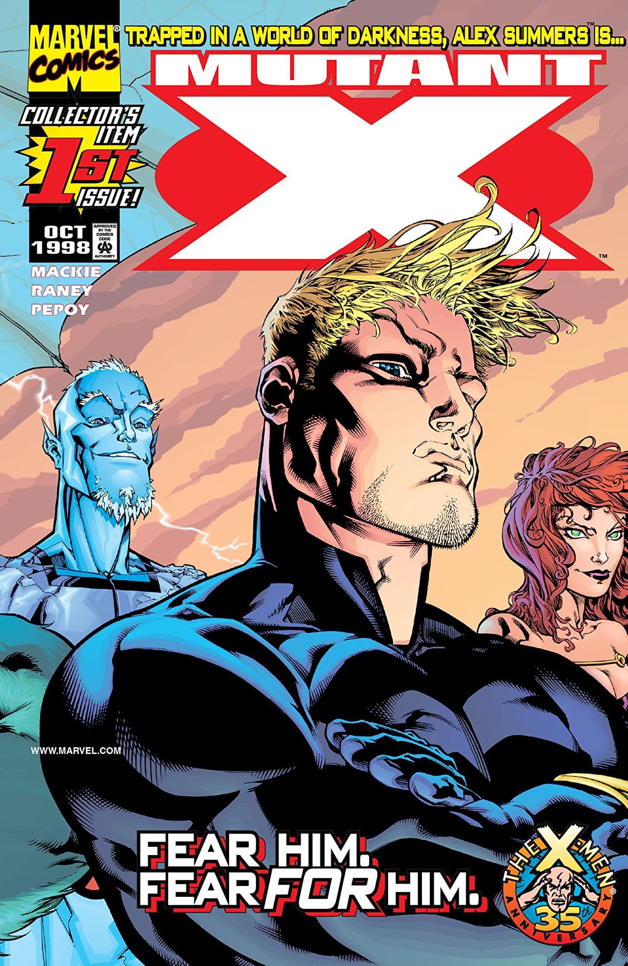 Mutant X #1 cover